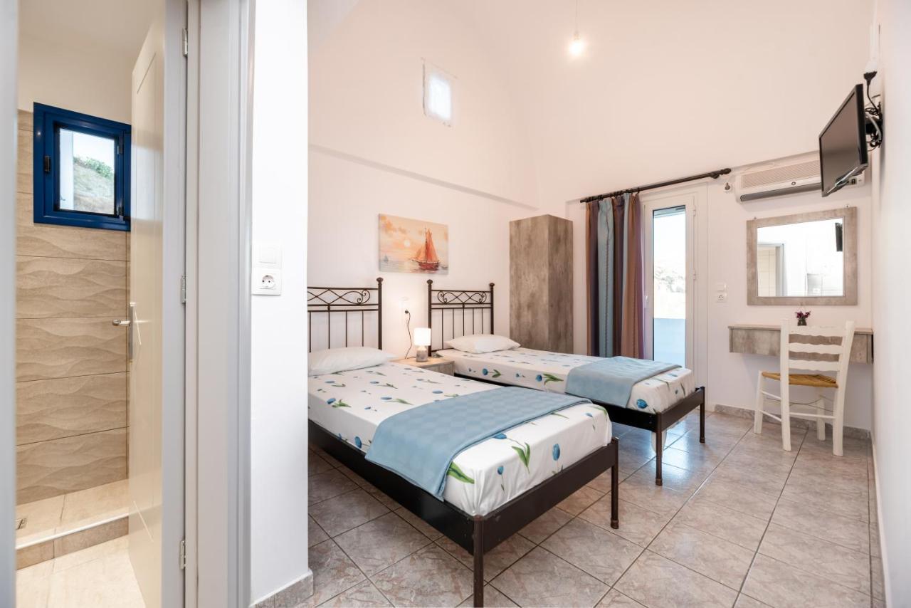 Panorama Rooms Анафи Екстериор снимка