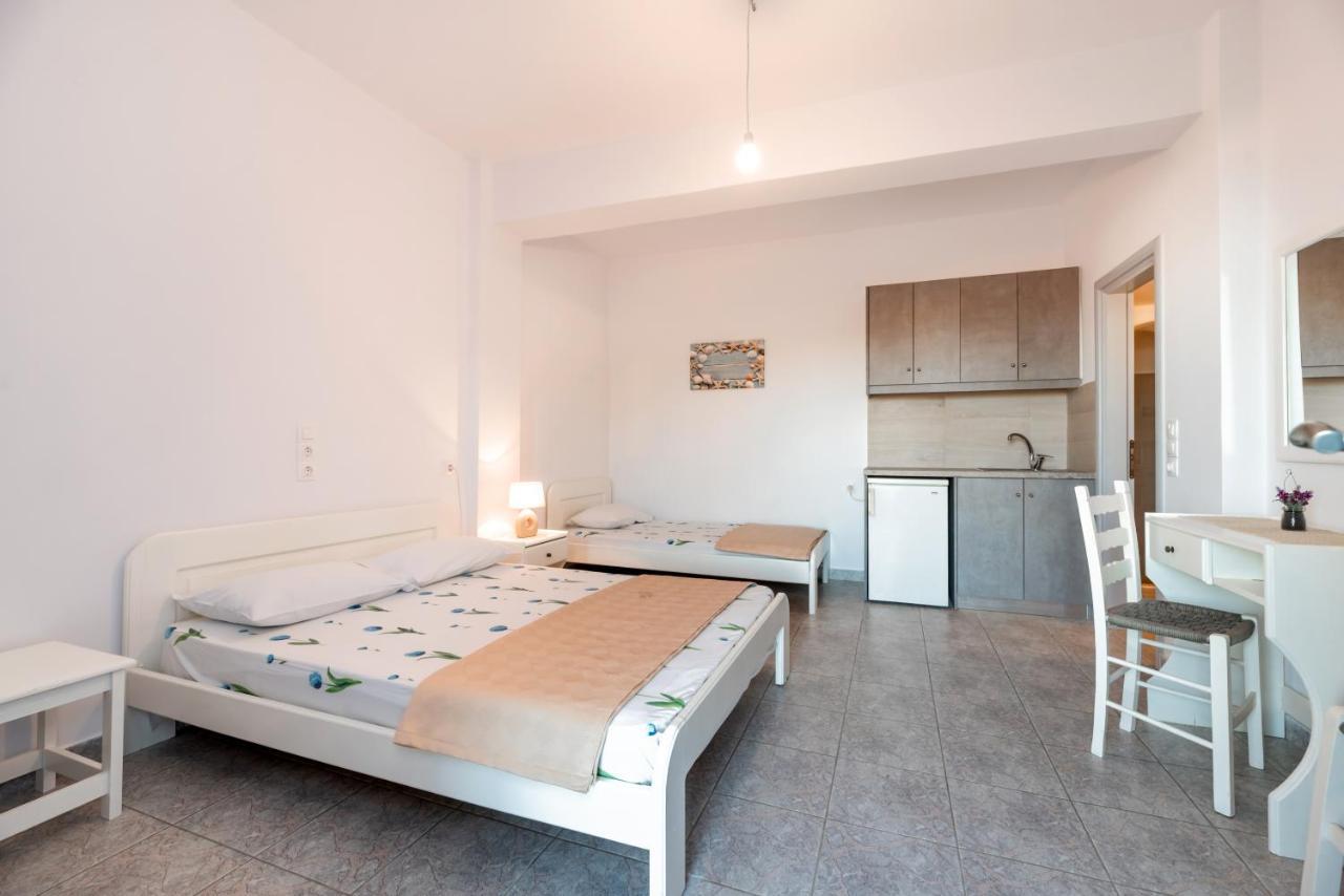 Panorama Rooms Анафи Екстериор снимка