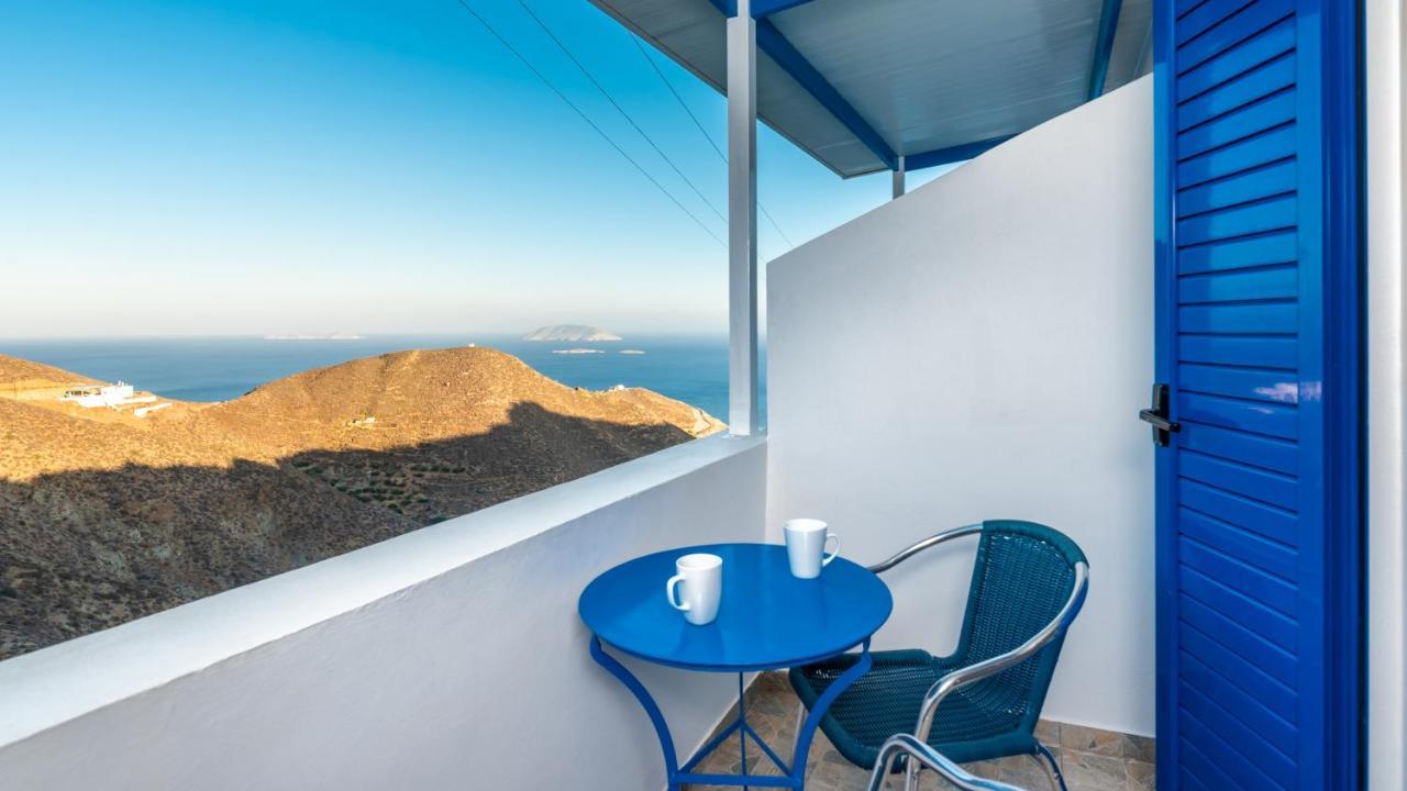 Panorama Rooms Анафи Екстериор снимка