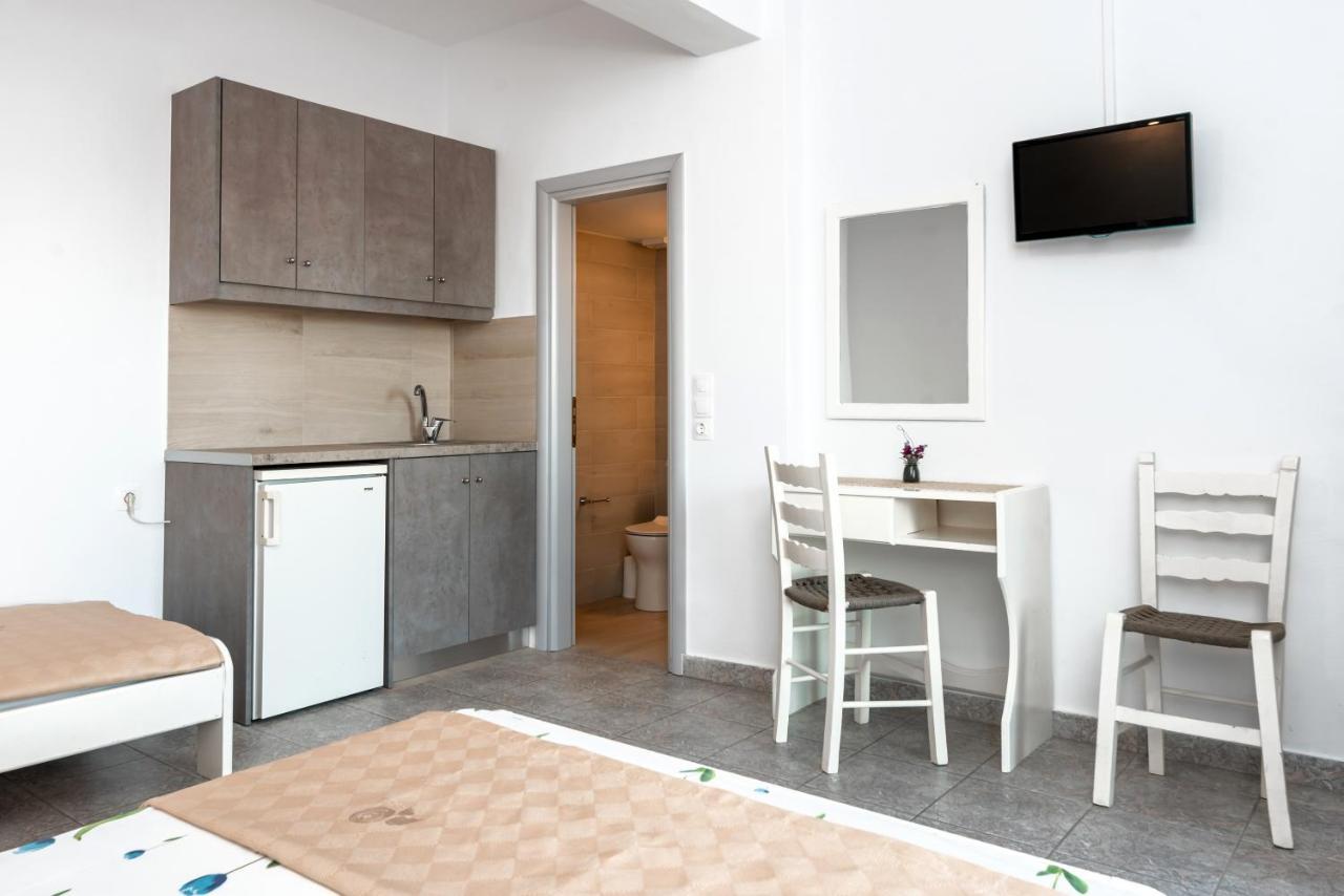 Panorama Rooms Анафи Екстериор снимка
