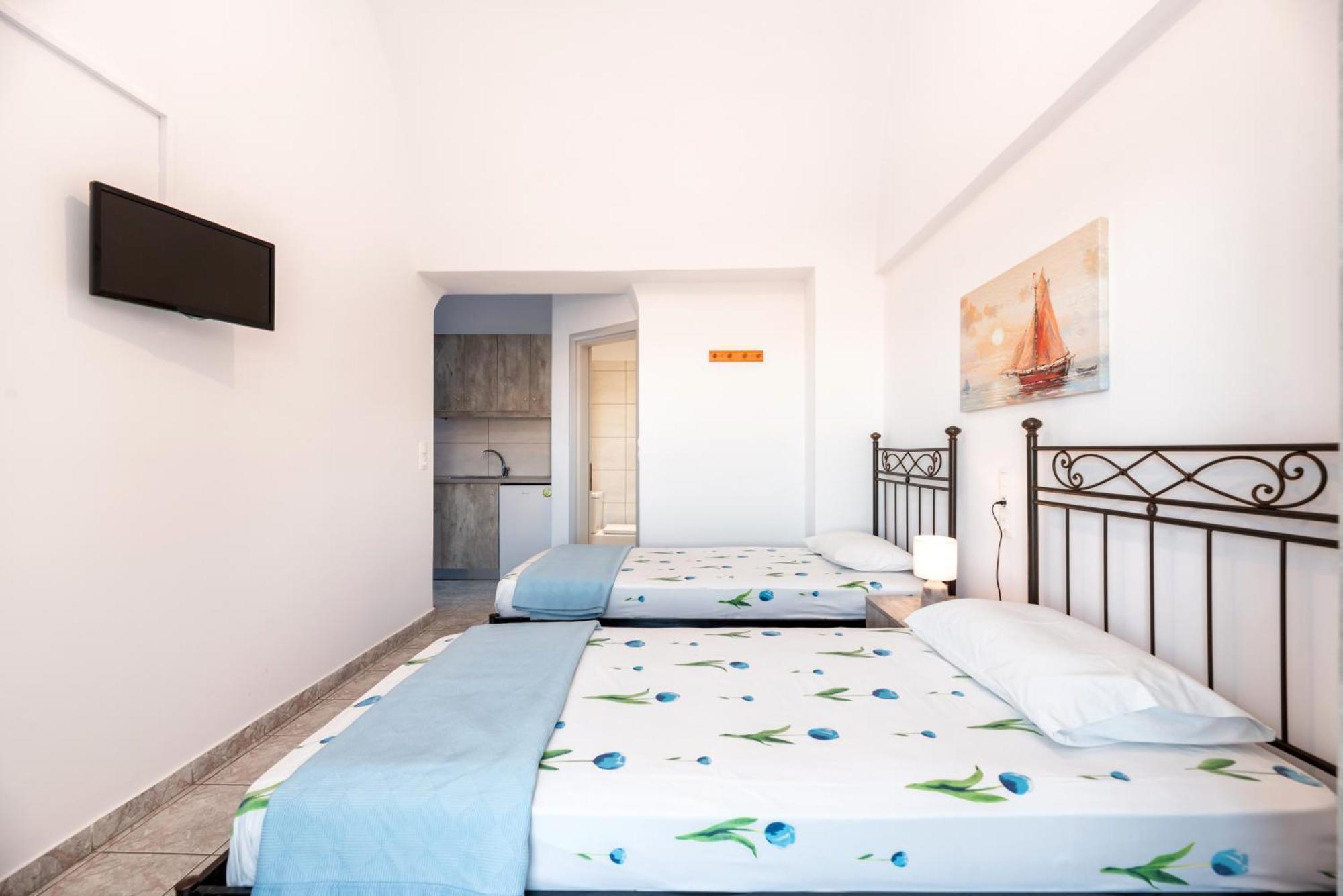 Panorama Rooms Анафи Екстериор снимка