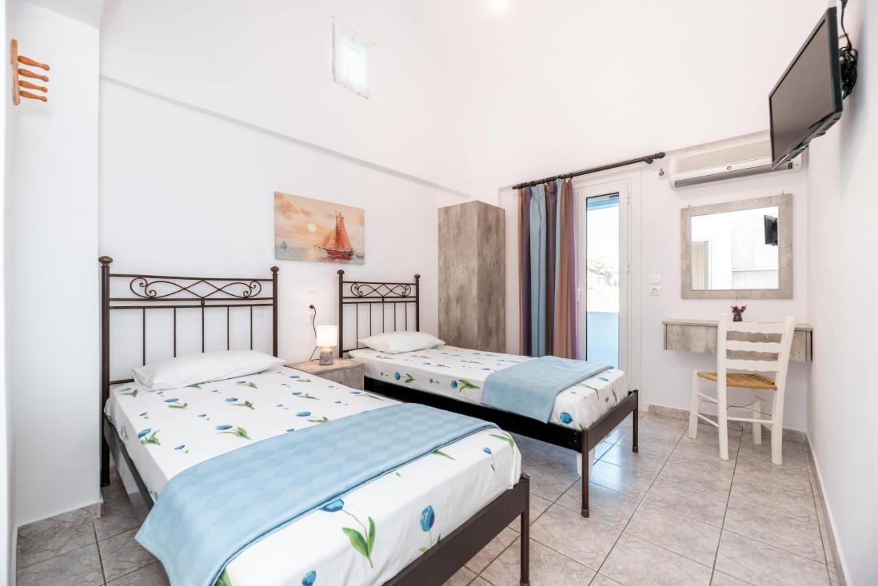 Panorama Rooms Анафи Екстериор снимка